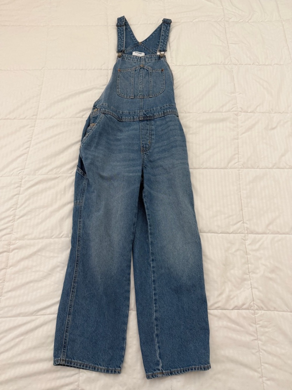 Old Navy Light Blue Denim Overalls